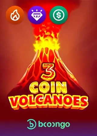 Play 3 Coin Volcanoes at Pokiesurf